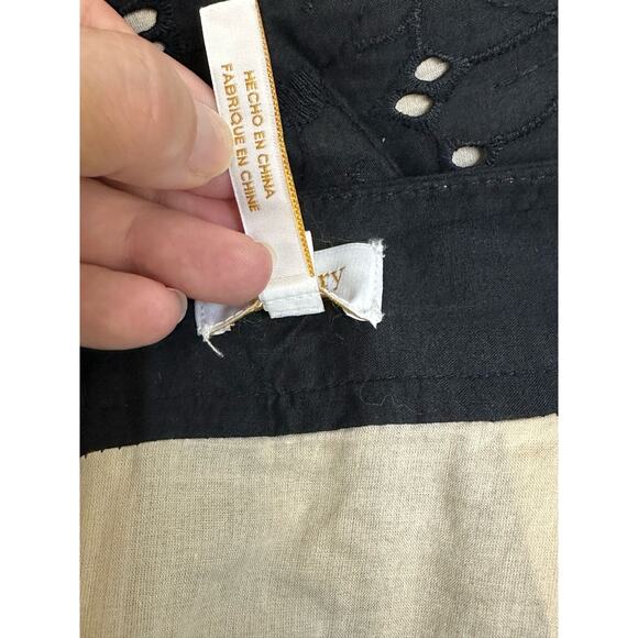 Laundry by Shelli Segal Eyelet Skirt Size 8 Black Floral Pencil Skirt - Picture 9 of 9